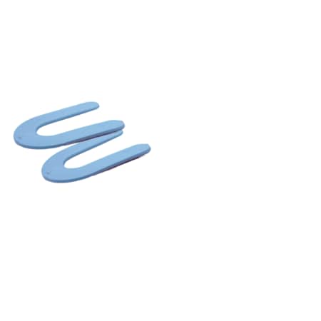 Bon Tool Bon 21-274 Horse Shoe Shim, 1/16" Blue 1000/Pkg 21-274